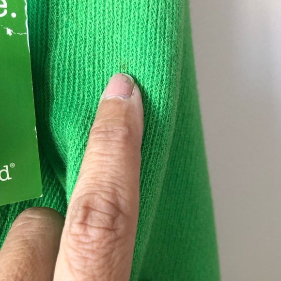 Rare William Good Green Wool Gold Buttons whimsical one of a kind artisan coat S - Picture 8 of 16